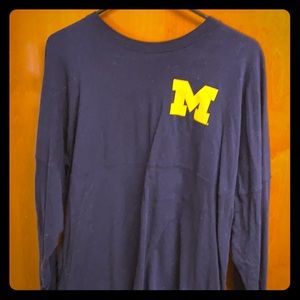 Official U of Michigan long sleeved shirt
